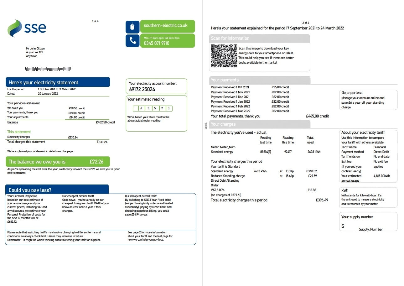  Minol USA business utility bill 